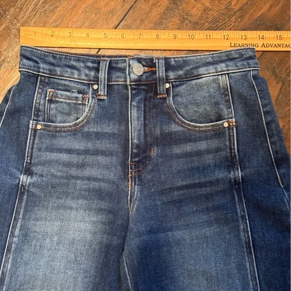 Barrel Jeans Walker Rose Boutique XRisen Jeans Women's Size 0/24 - Hemmed - Picture 9 of 14